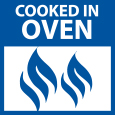 Cooked in oven