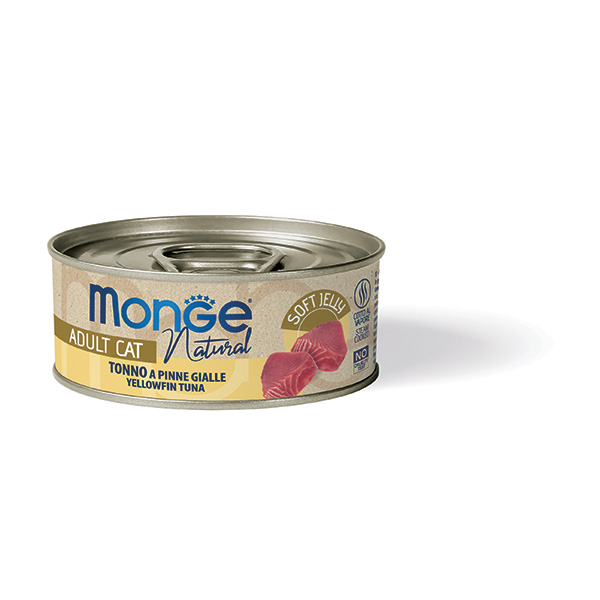 Monge Natural tonno a pinne gialle in Jelly