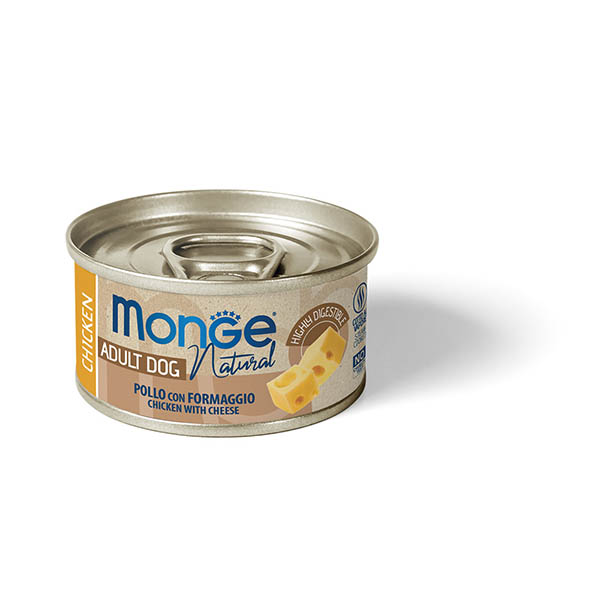 Monge natural pollo con formaggio