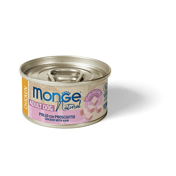 Monge Natural pollo con prosciutto