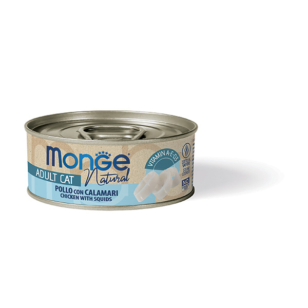 Monge Natural pollo con calamari