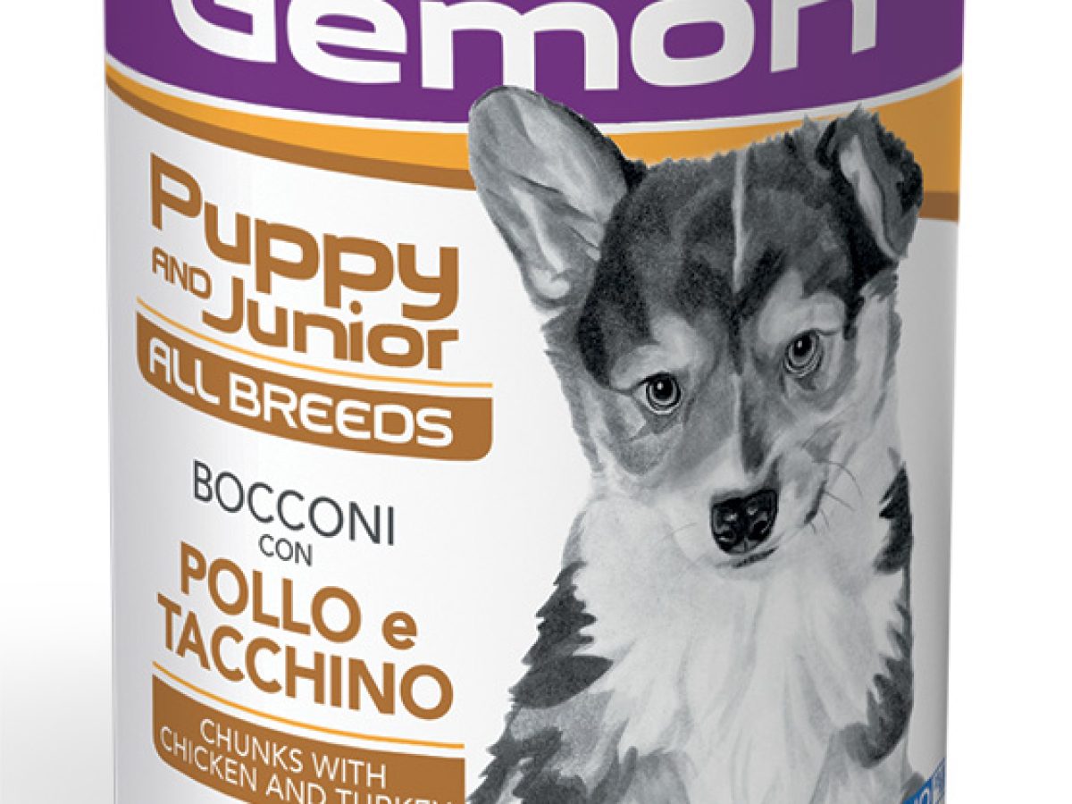 Gemon All Breeds Puppy and Junior Dog Chunks with Chicken