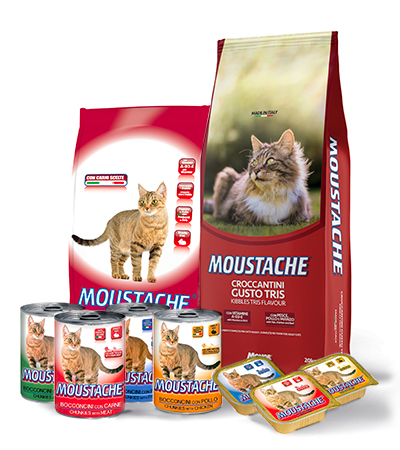 Moustache alimento gatto