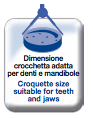 dimensioni crocchetta