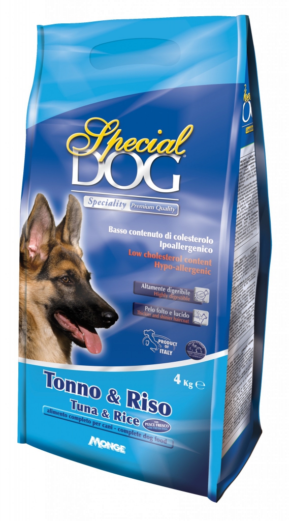 special dog cane secco speciality crocchette con tonno e riso