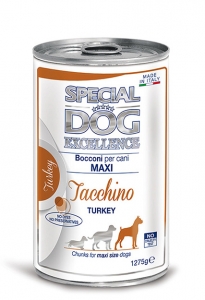 special dog excellence cane umido bocconi e bocconcini bocconi con tacchino adult maxi