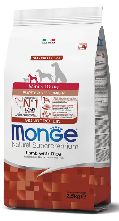 Monge mini puppy & junior outlet