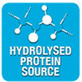With hydrolyzed fish protein - Limits food allergies