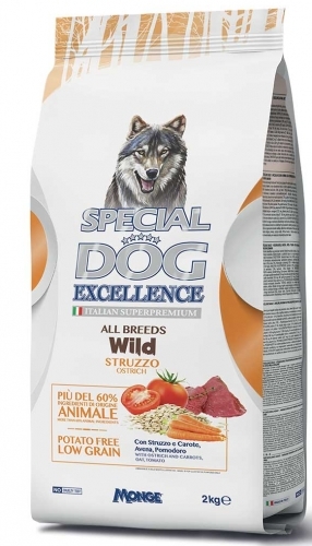 special_dog_excellence_cane_secco_crocchette_wild_con_struzzo