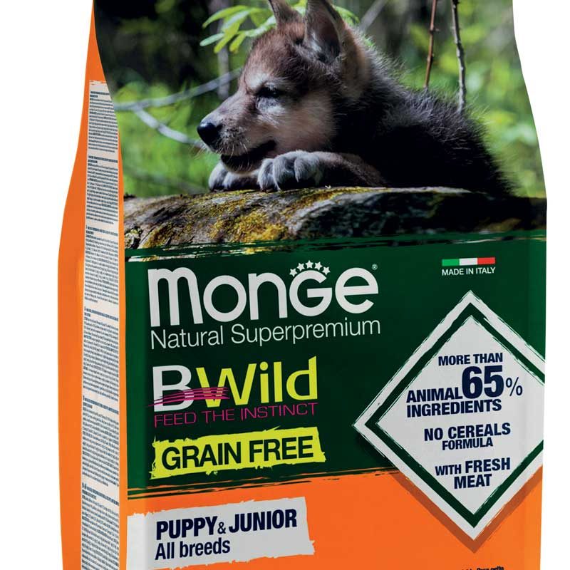 Monge Natural SuperPremium Grain Free Formula All Breeds Puppy