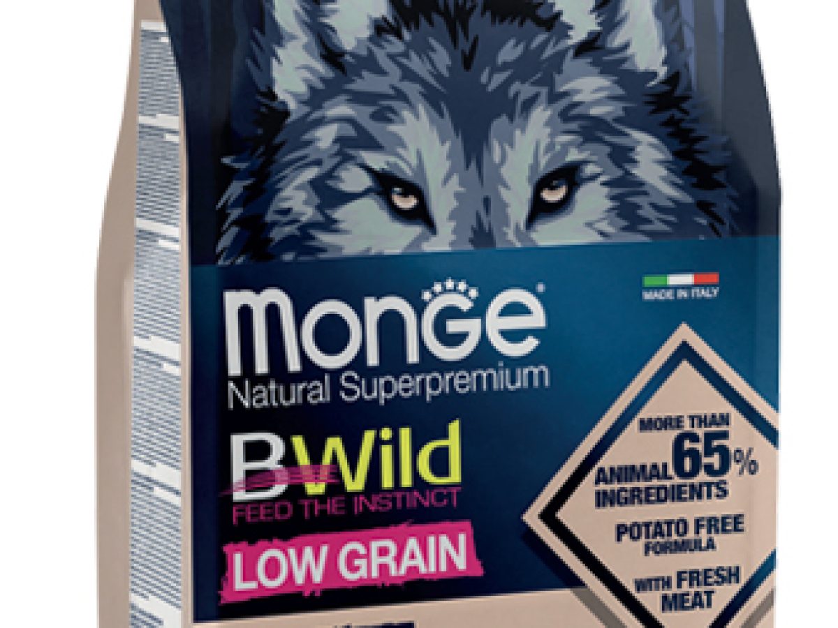 Monge BiWild LowGrain アンチョビ 2kg×2、400g×2 monge_cane_secco_bwild_oca_adu