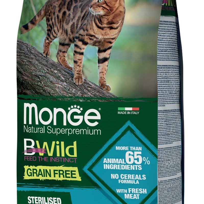 Monge B-Wild Grain Free 2kg、400g×4 Monge B-Wild Grain Free 2kg、400g×4