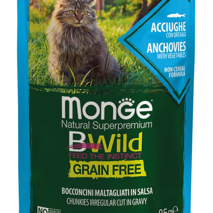 Monge Natural Super Premium Bwild Grain Free Formula Adult