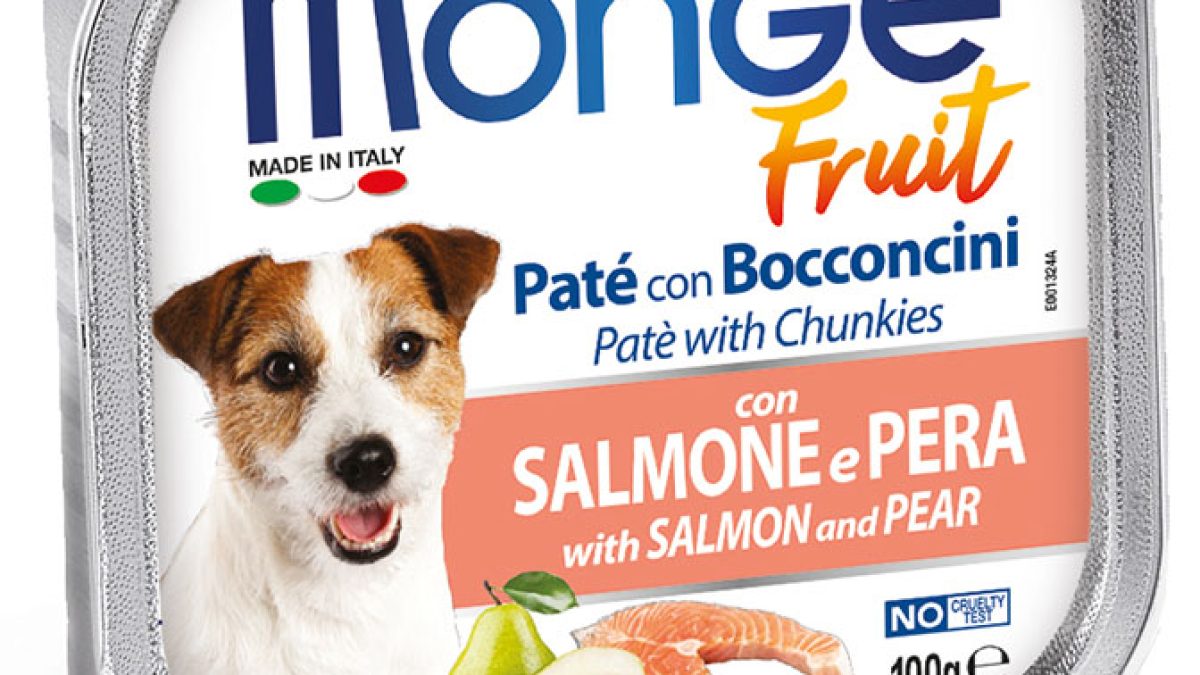 Monge Fresh Umido Cane Con Salmone, Paté E Bocconcini, 32x100g, Per Cani Adulti Di Piccola Taglia, Senza Conservanti