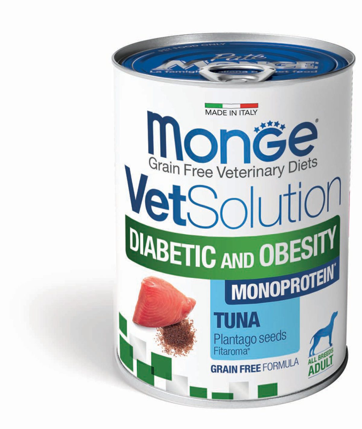 Monge VetSolution Canine Diabetic And Obesity Monoprotein - Monge.it